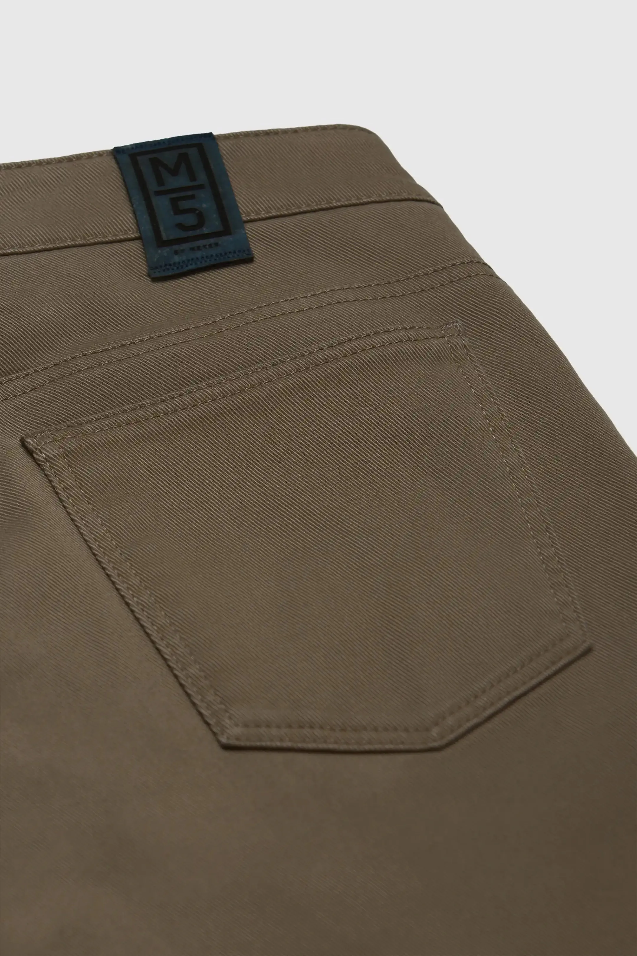 30% OFF - MEYER M5 Jeans - 6188 Cotton Twill Chinos - Stone