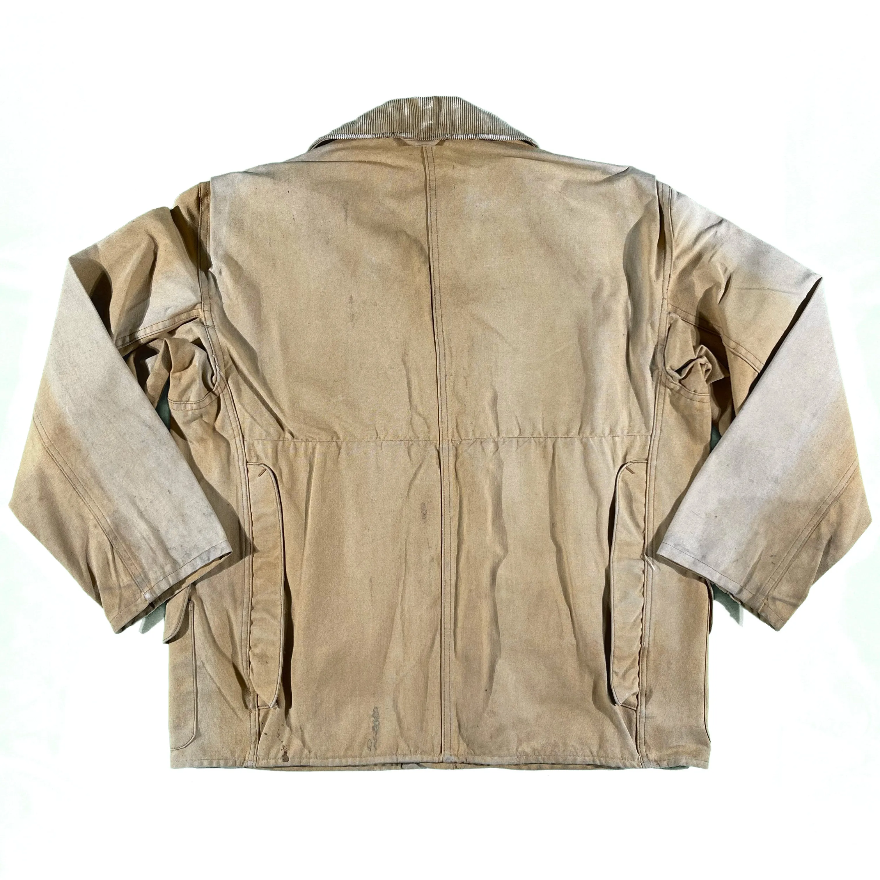 50s Sun Faded Cotton Canvas Hunting Jacket- M