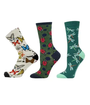 A Bug's Life Women's Crew Socks - 3 Pack