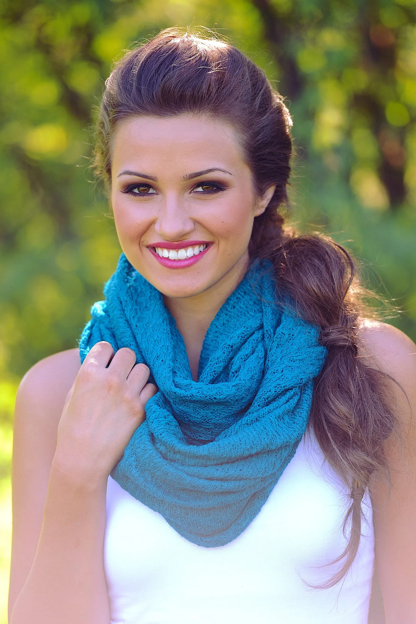 A Vibrant Love Infinity Scarves