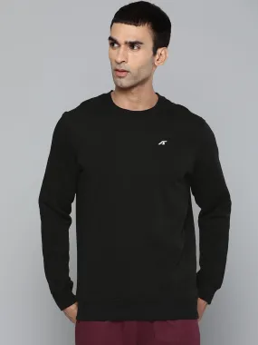 Alcis Men Casual Black Sweatshirts