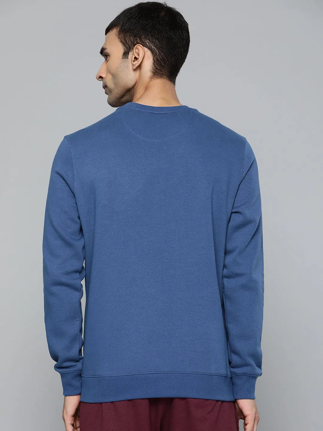 Alcis Men Casual Blue Sweatshirts