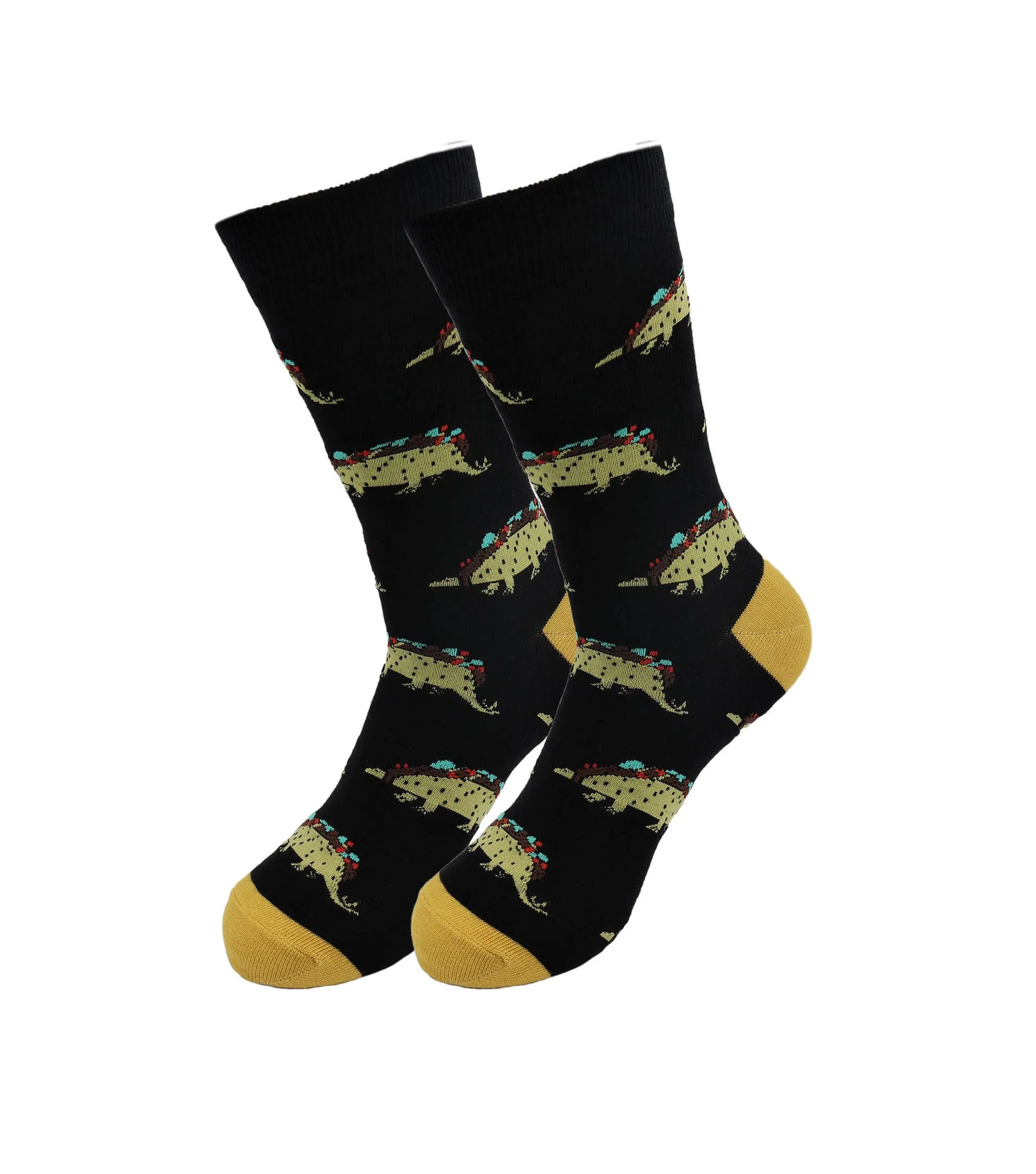 Animal Socks – Rhino, Alligator, Zebra, Wolf Fun Comfy Socks