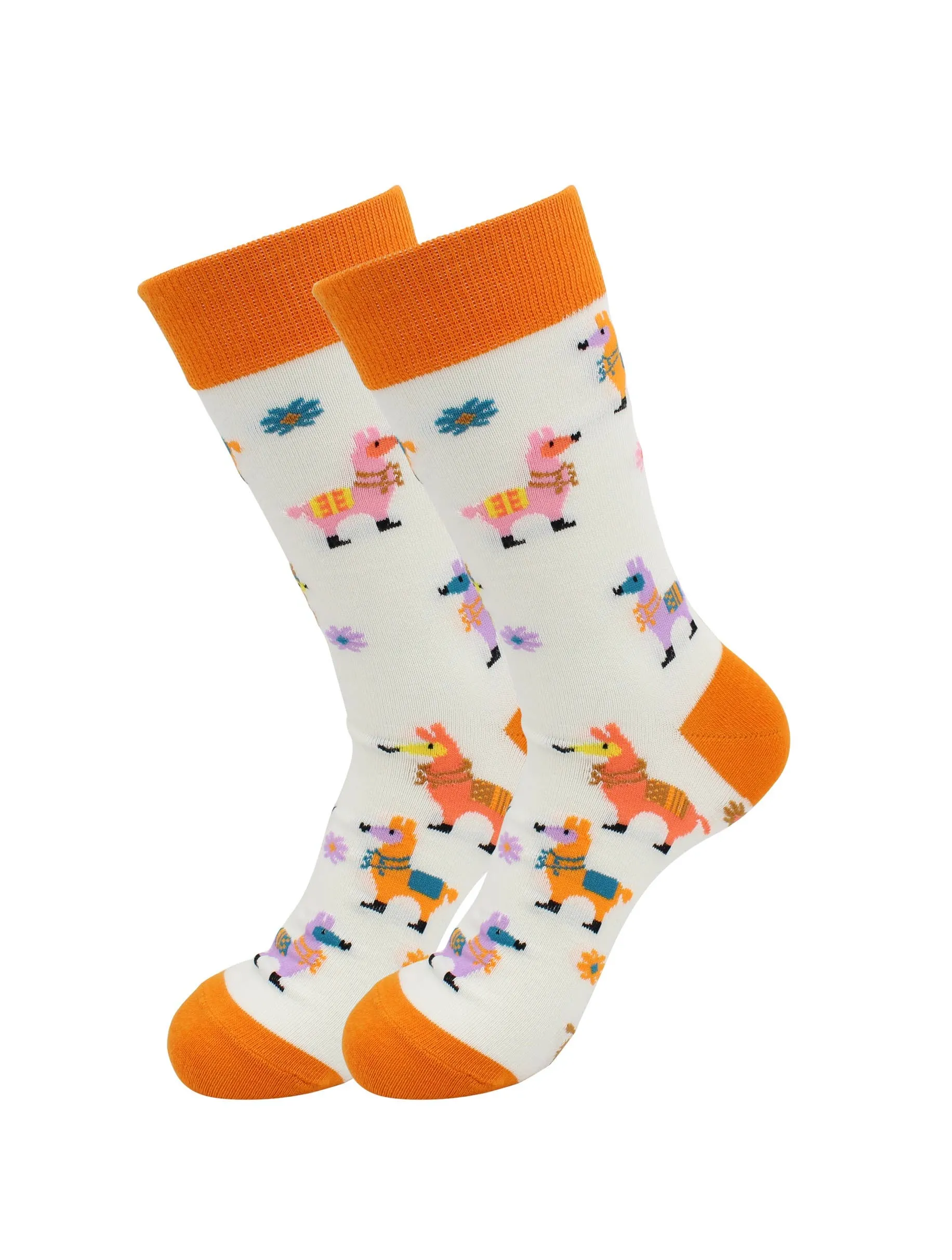 Animal Socks – Rhino, Alligator, Zebra, Wolf Fun Comfy Socks