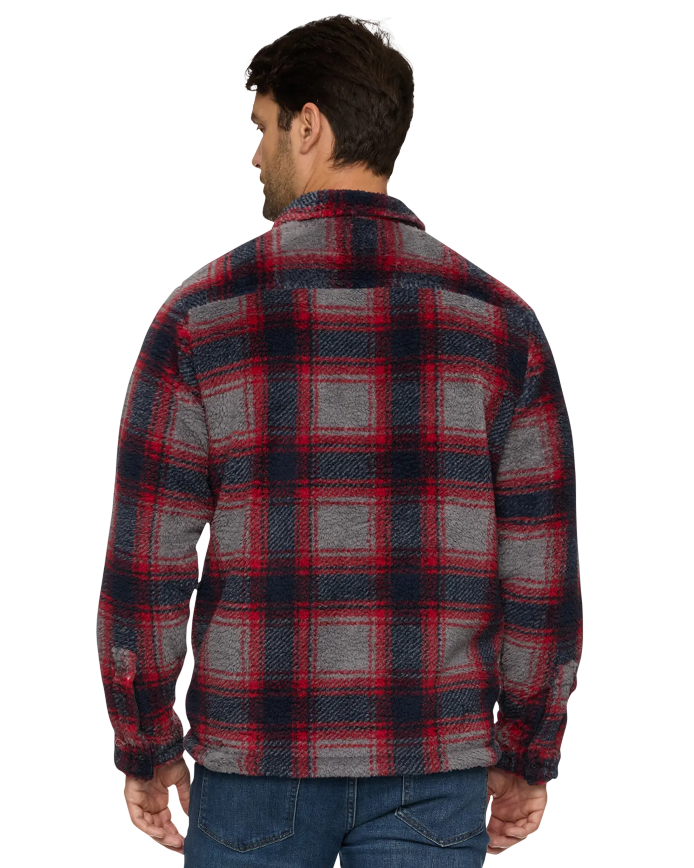 ATOKA SHAGGY SHERPA SHIRT JACKET