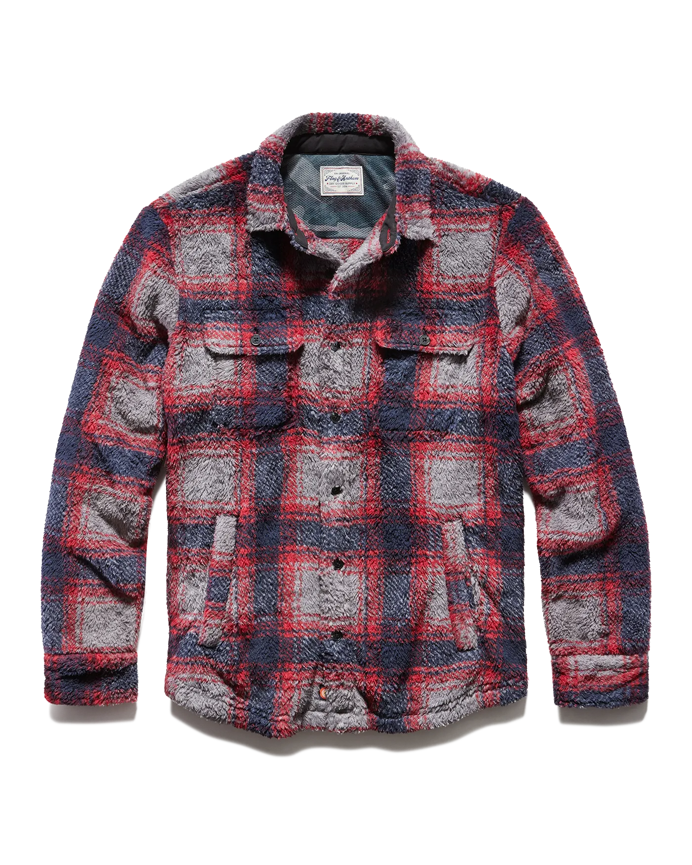 ATOKA SHAGGY SHERPA SHIRT JACKET