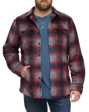 ATOKA SHAGGY SHIRT JACKET BIG & TALL