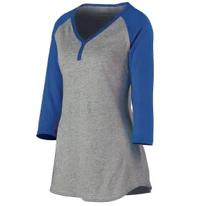 Augusta Women's Rave Henley Shirt