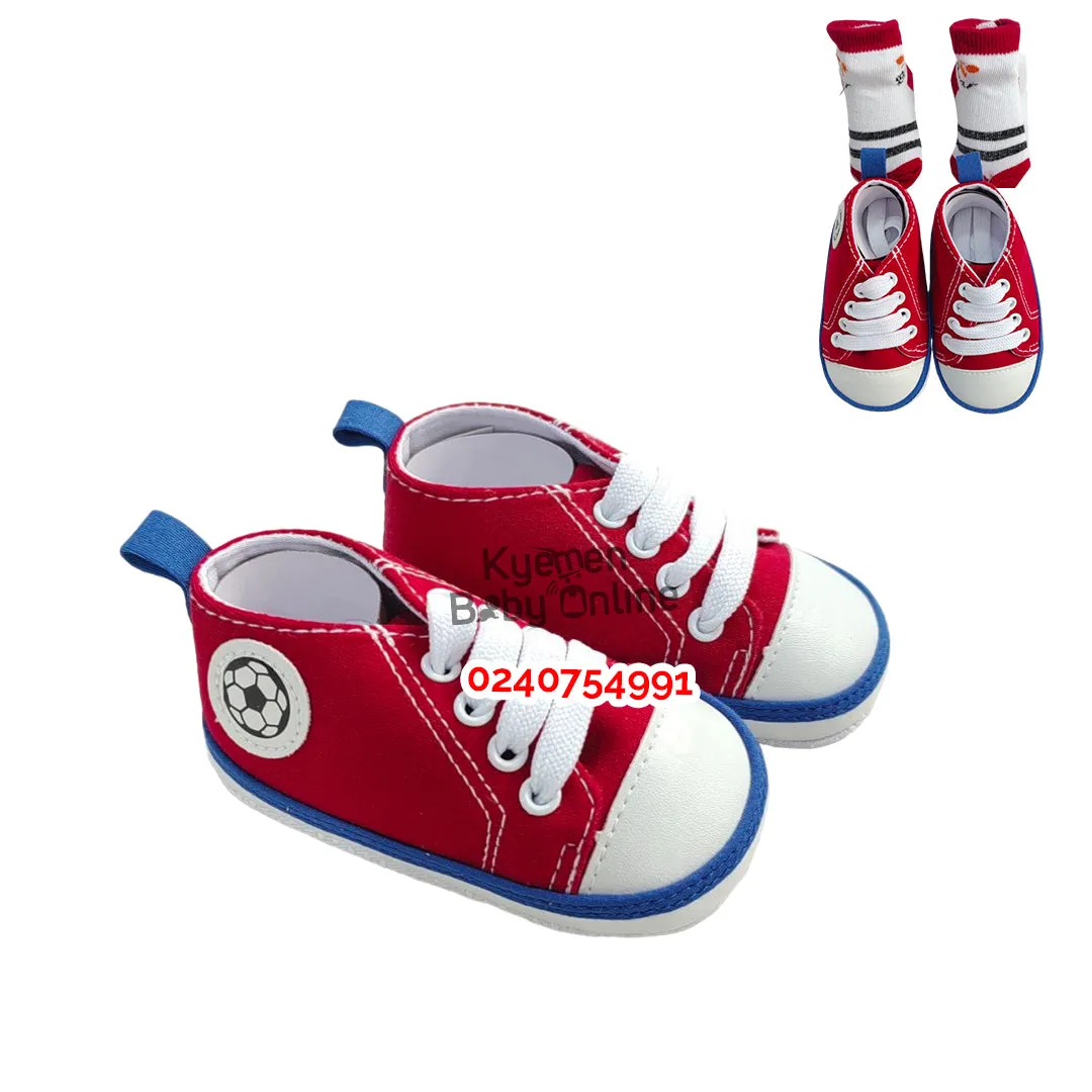 Baby Boy Shoe With Socks (Miyuebb)