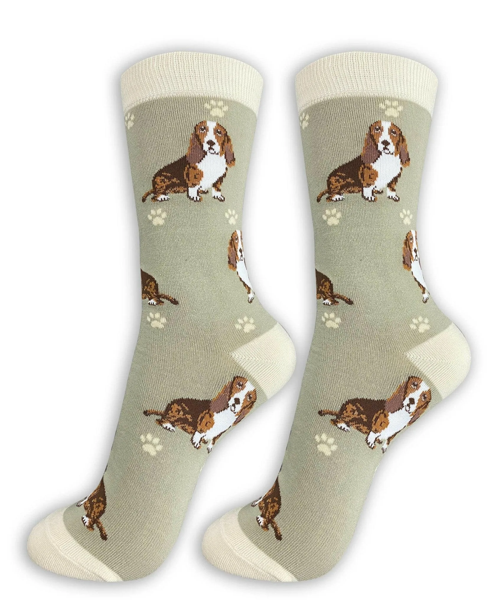 Basset Hound Socks-Full Body