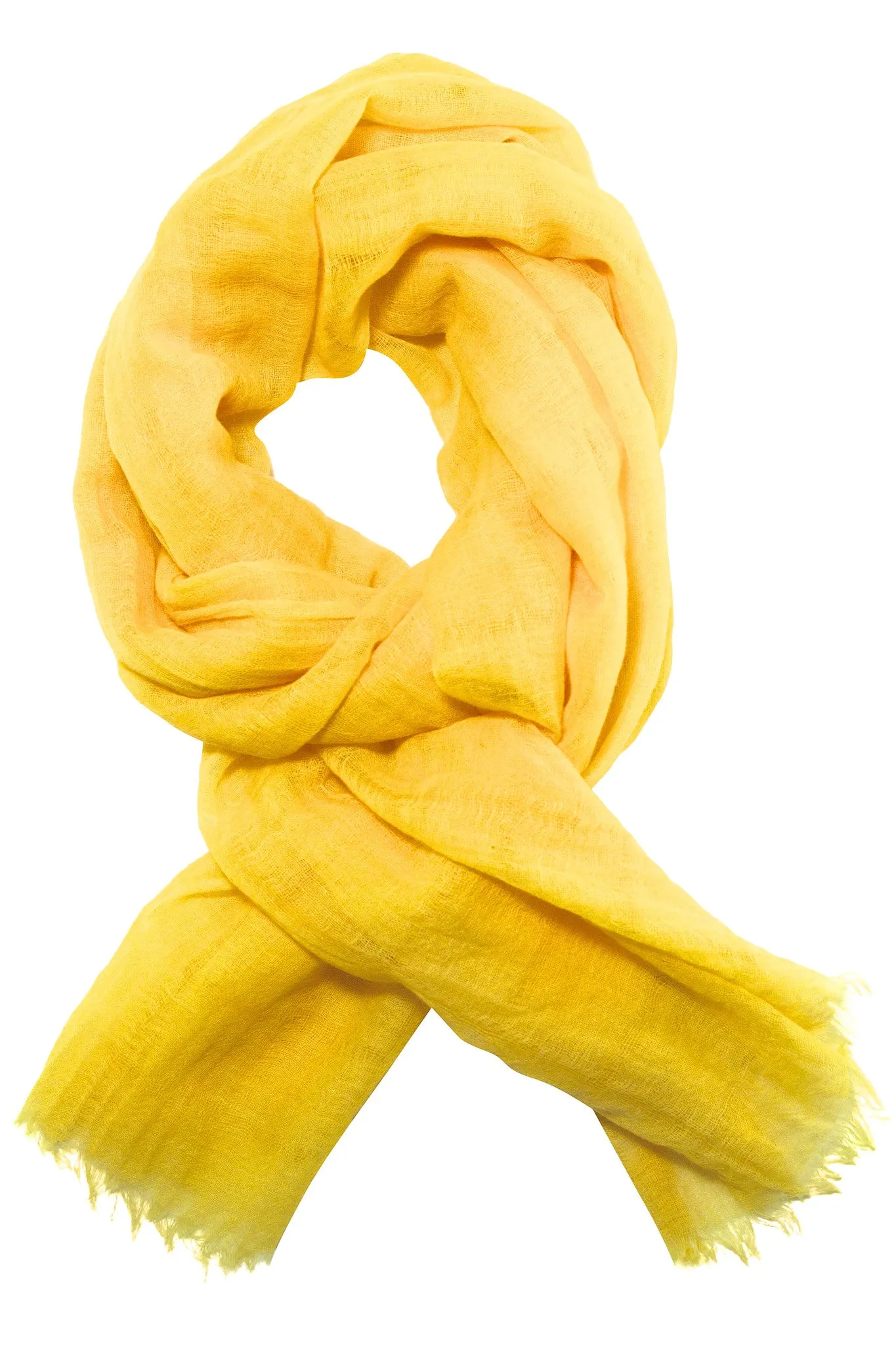 Beautiful warm yellow scarf