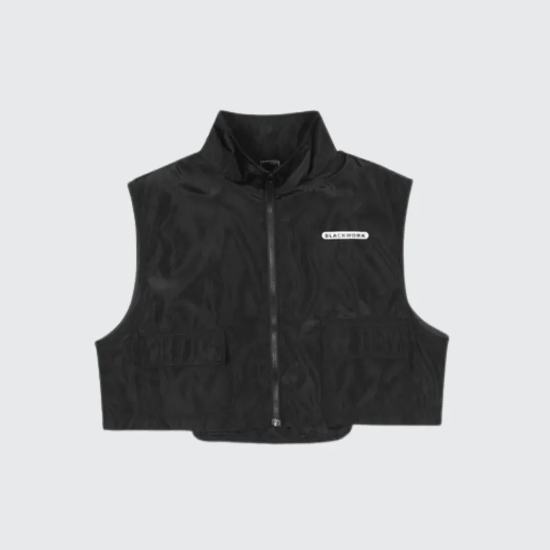 Black Work Vest Men's