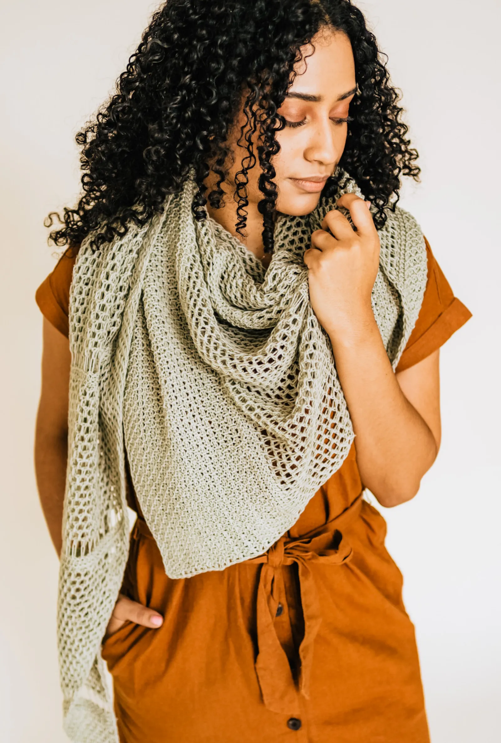 Block Island Wrap // Crochet PDF Pattern