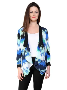 Blue Shaded Blazer