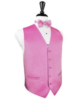 Bubblegum Venetian Tuxedo Vest