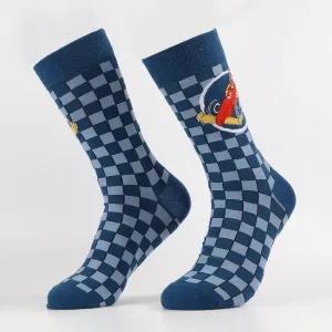 Checkered Flag Racer Socks