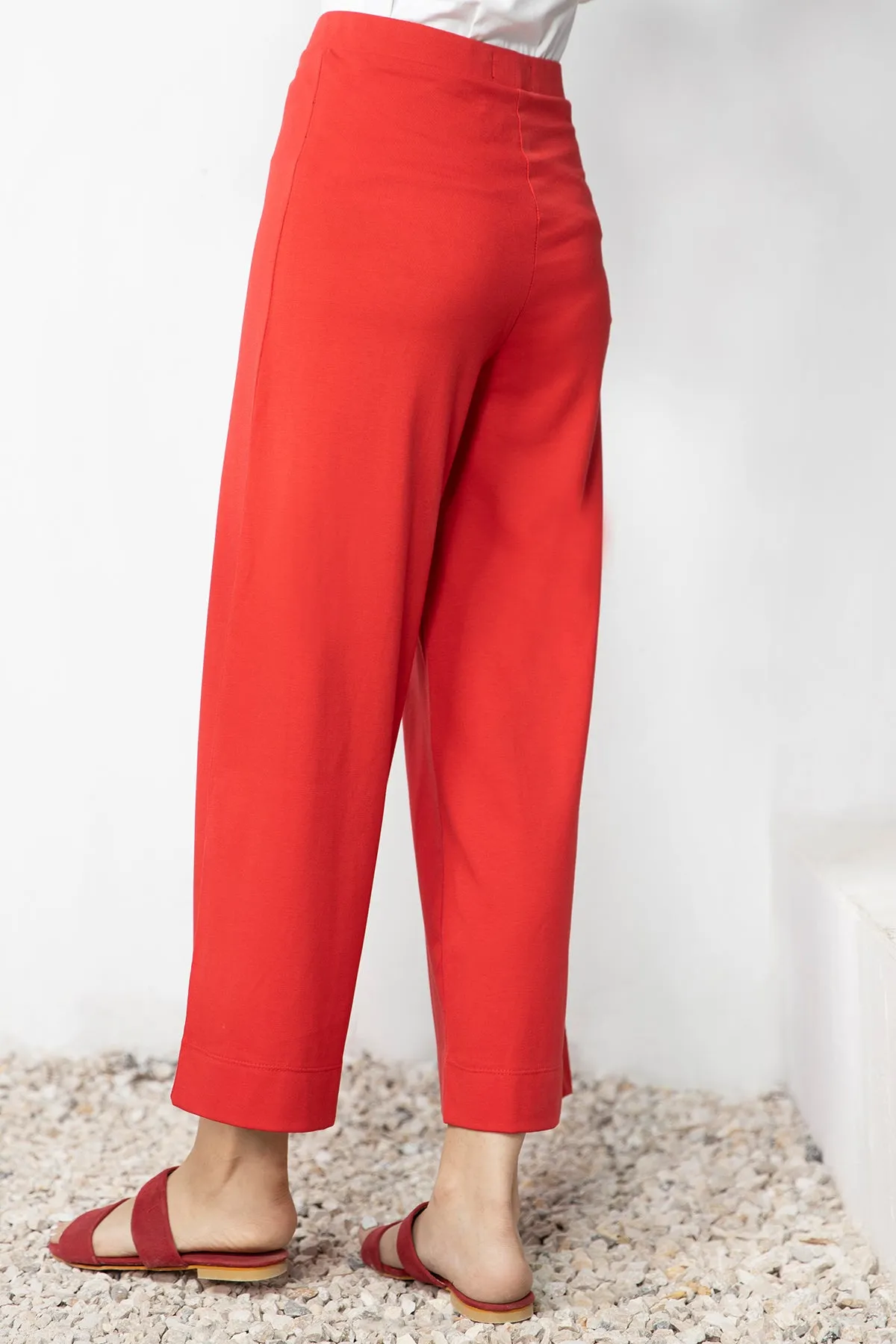 Cherry Palazzo Bottoms - A21 - WTR0005