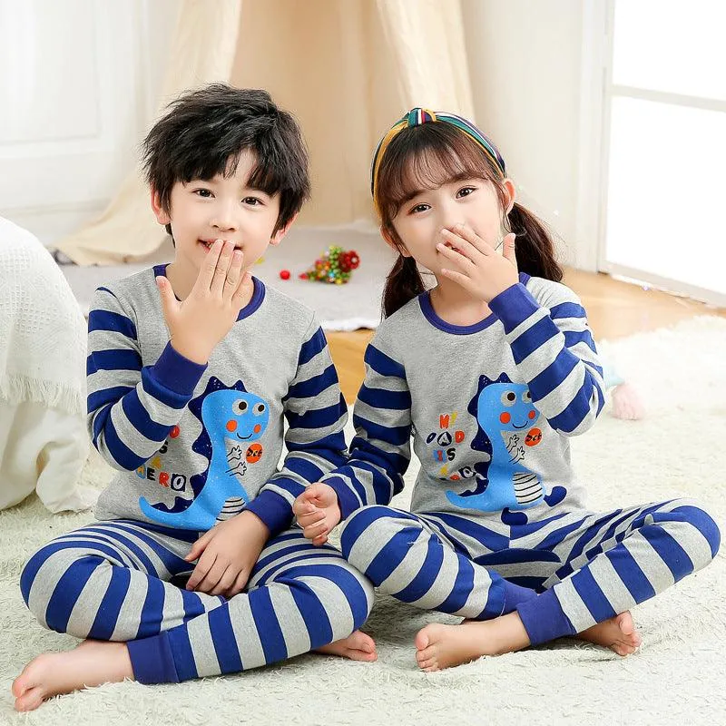 Children's Thermal Underwear Set Autumn And Winter Boys And Girls Autumn Clothes And Long Pants Two-Piece Suit