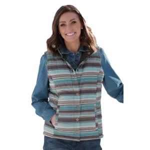 Cinch Women's Brown Reversible Vest