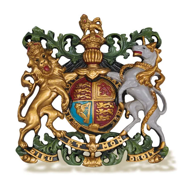 Coat Of Arms Wall Plaque 37 cm