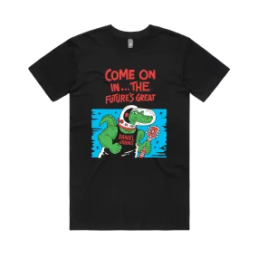 Come On In Croc / Black T-Shirt