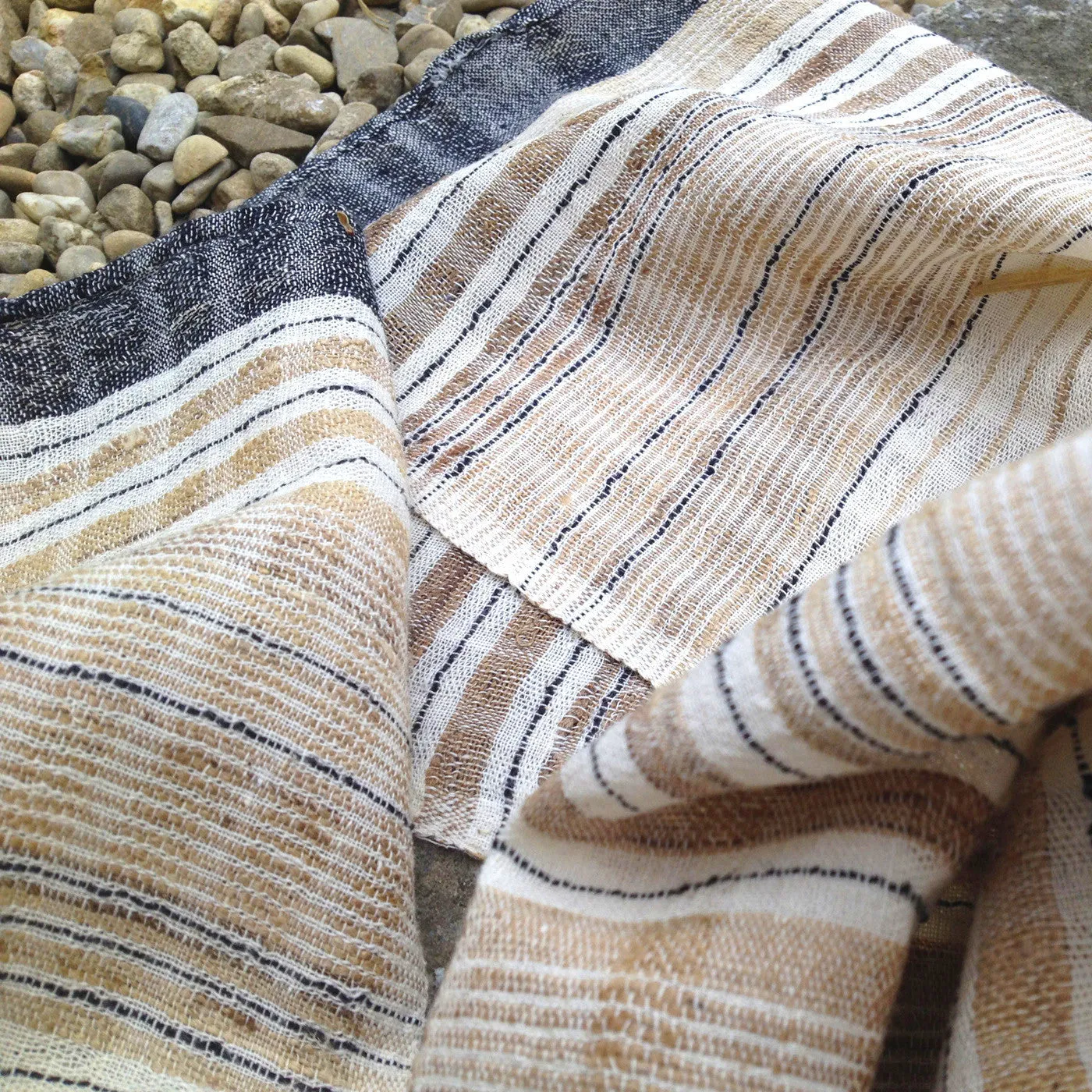 Cotton & Tussar Silk Scarf