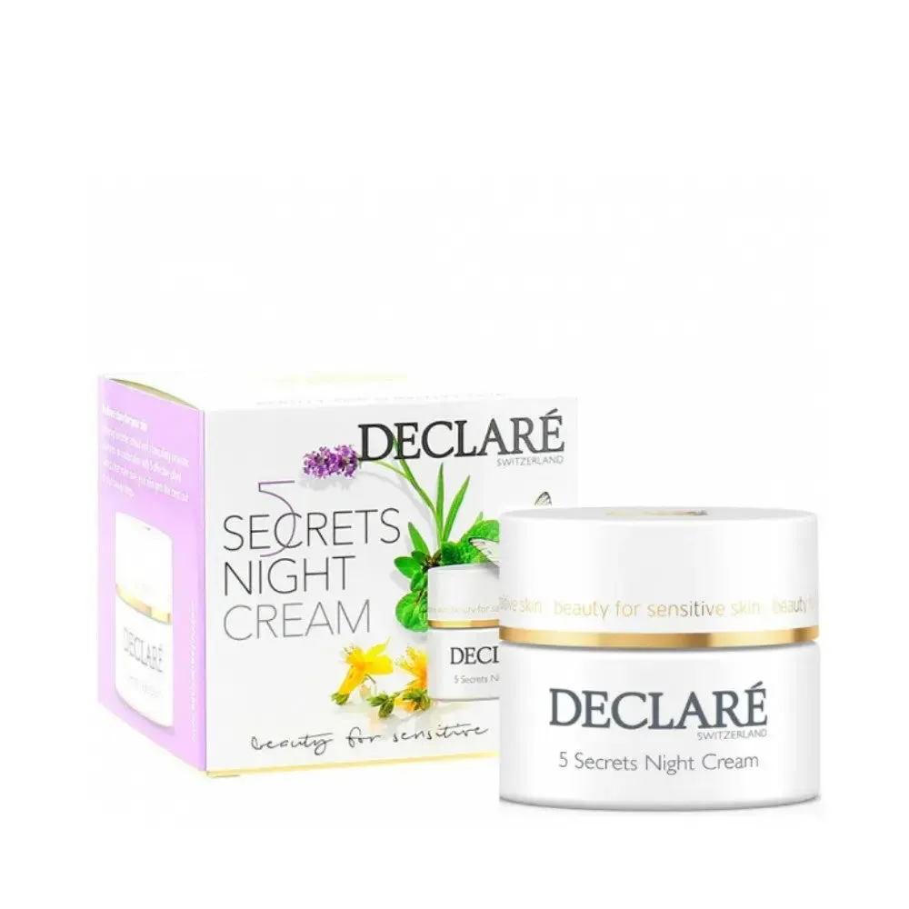 Declare Stress Balance 5 Secrets Night Cream sample 5ml