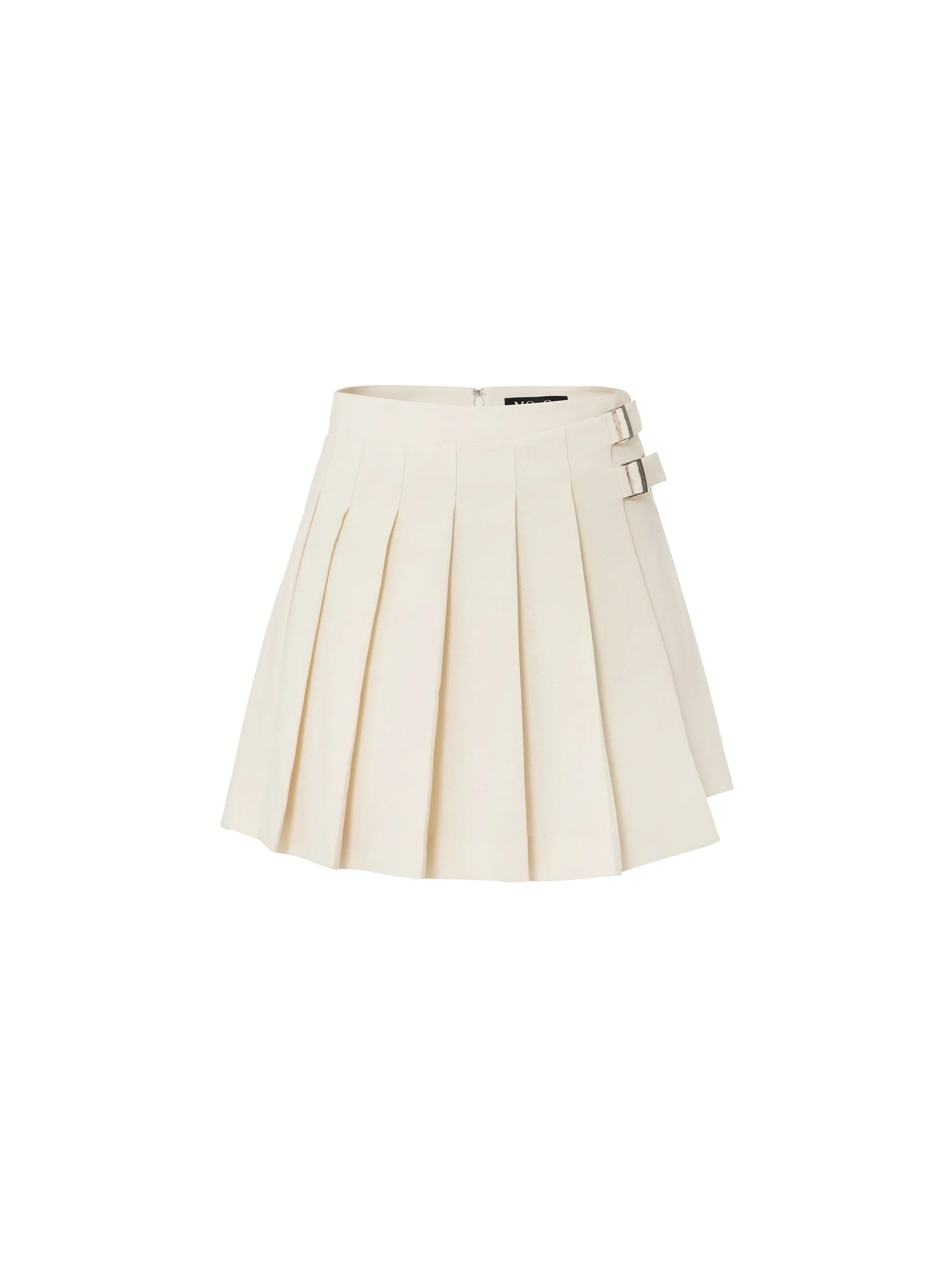 Detachable Pleated Patch Culottes