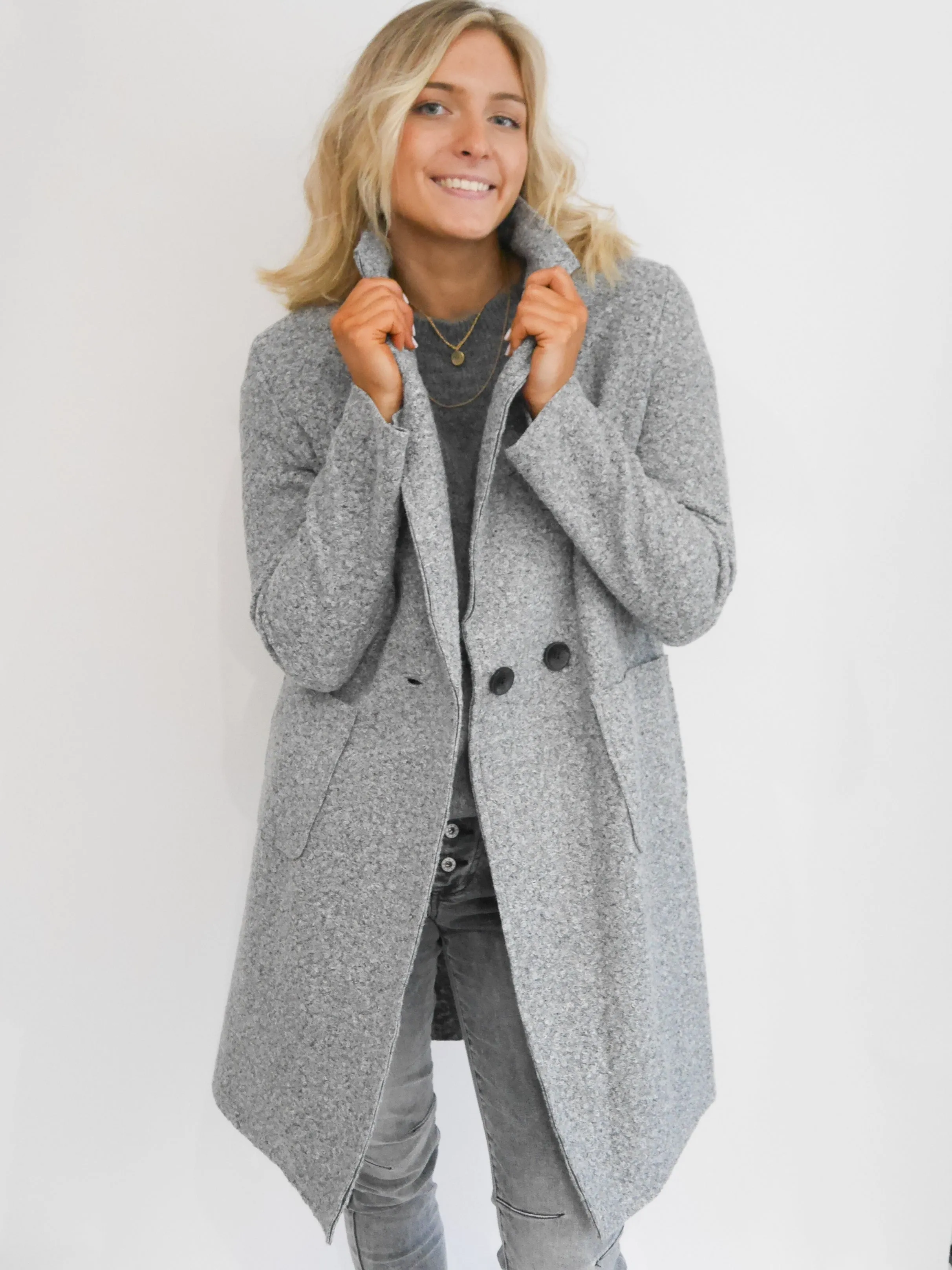 Diana Coat Grey