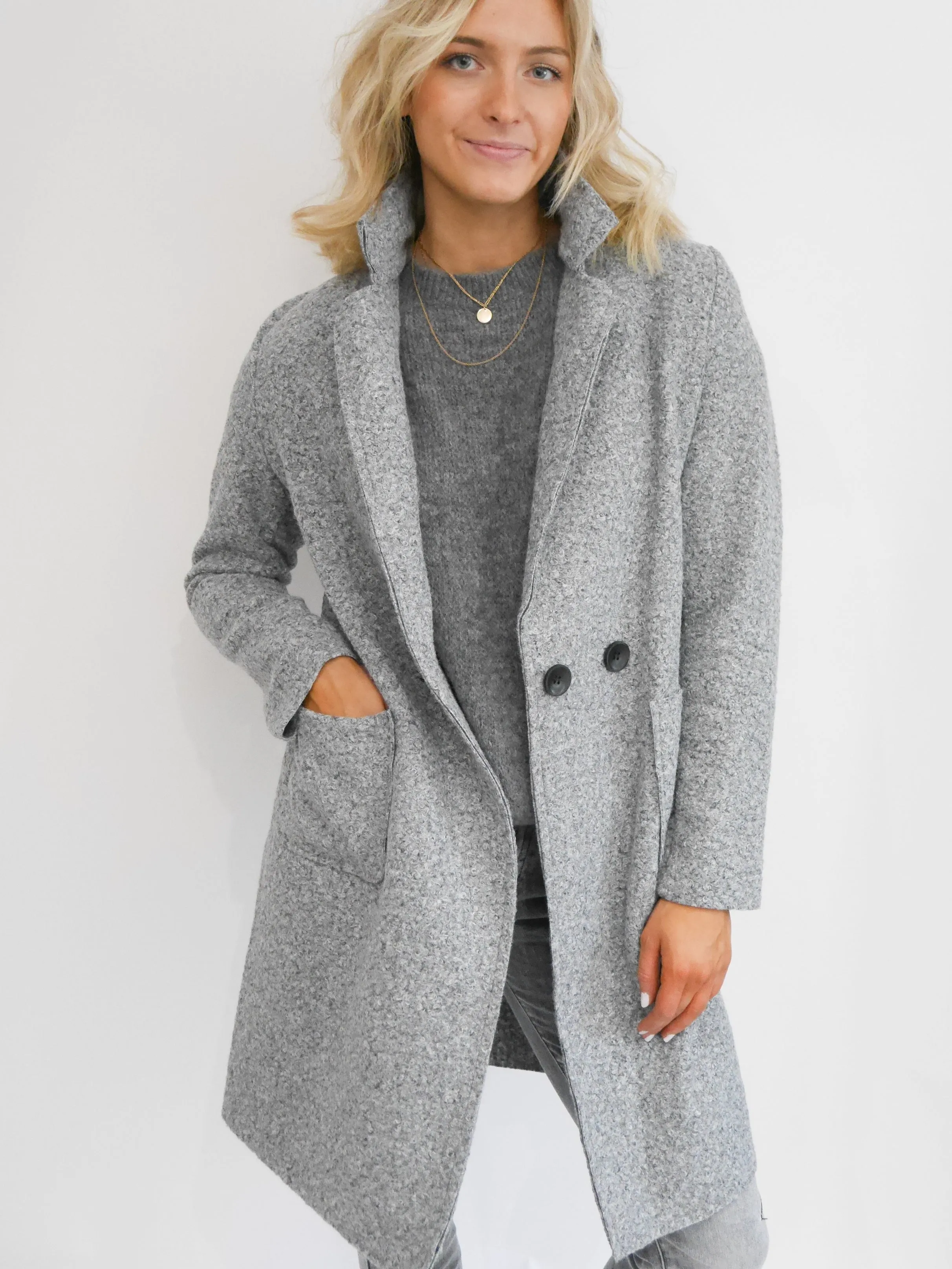 Diana Coat Grey