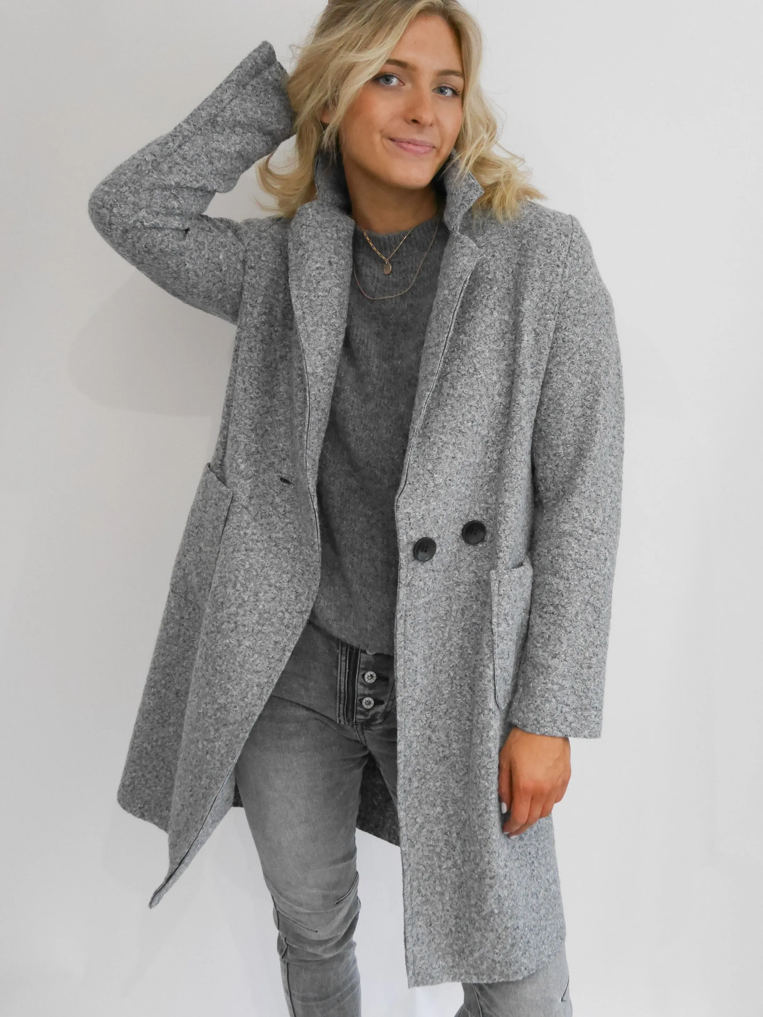 Diana Coat Grey