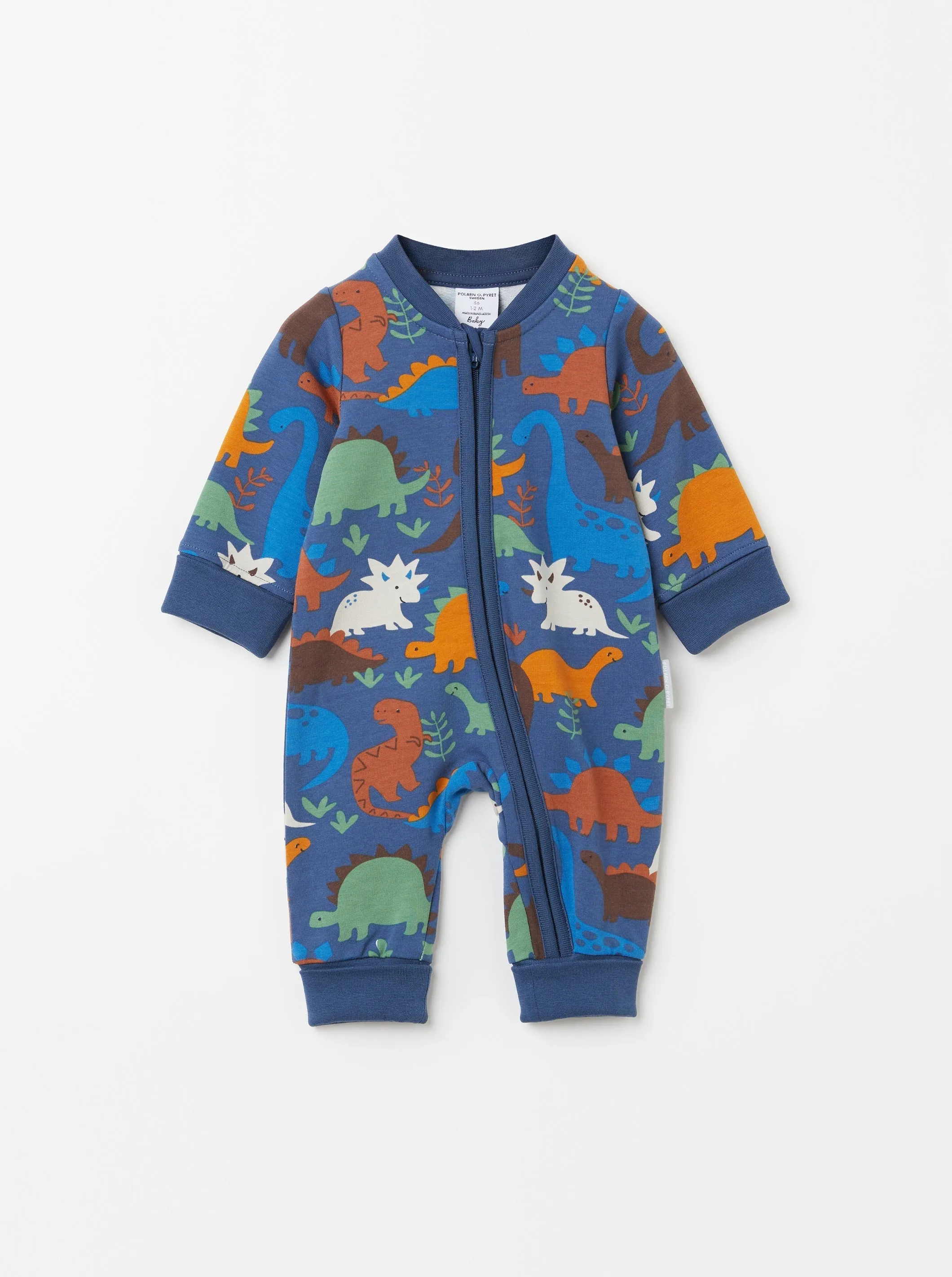 Dinosaur Print Baby Romper