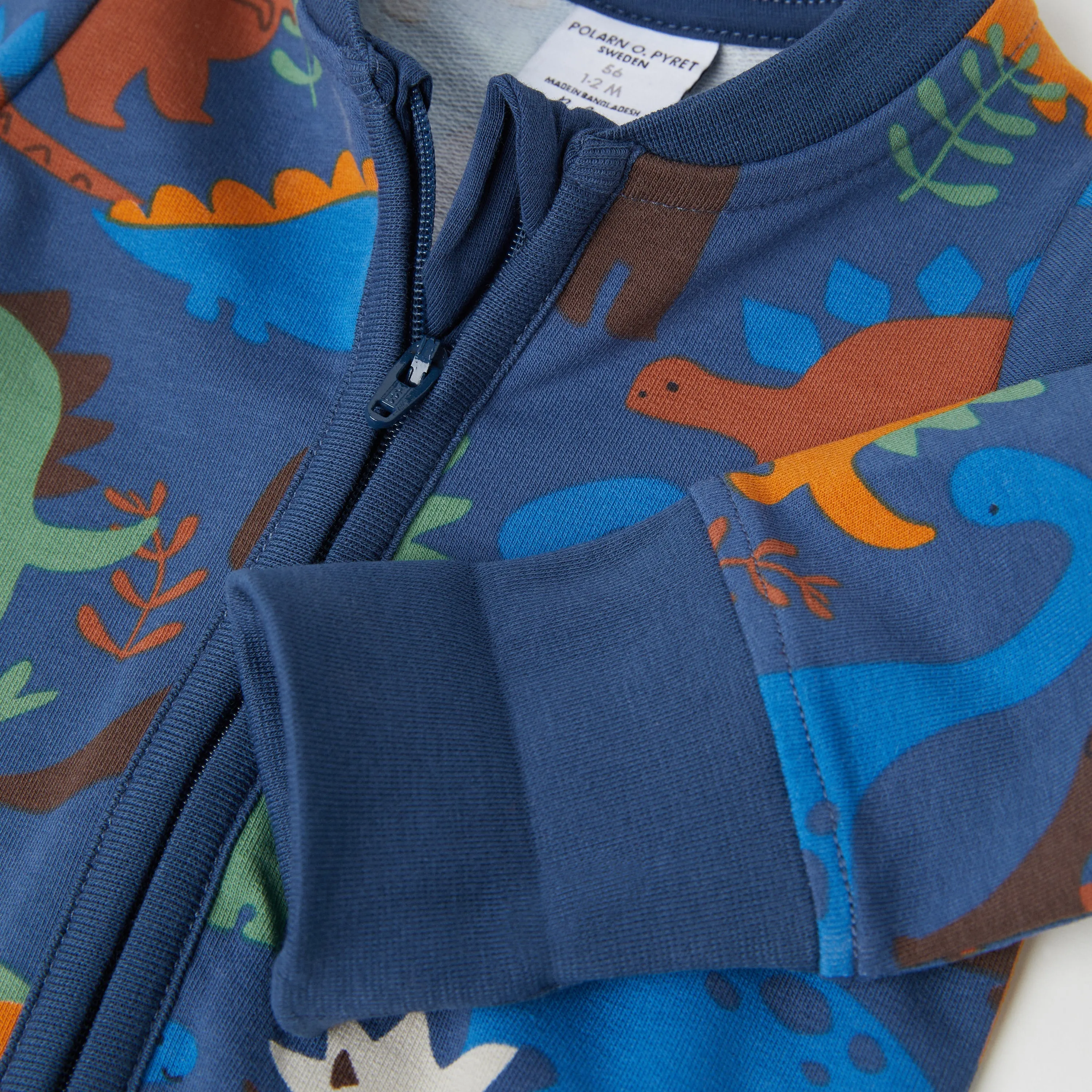 Dinosaur Print Baby Romper