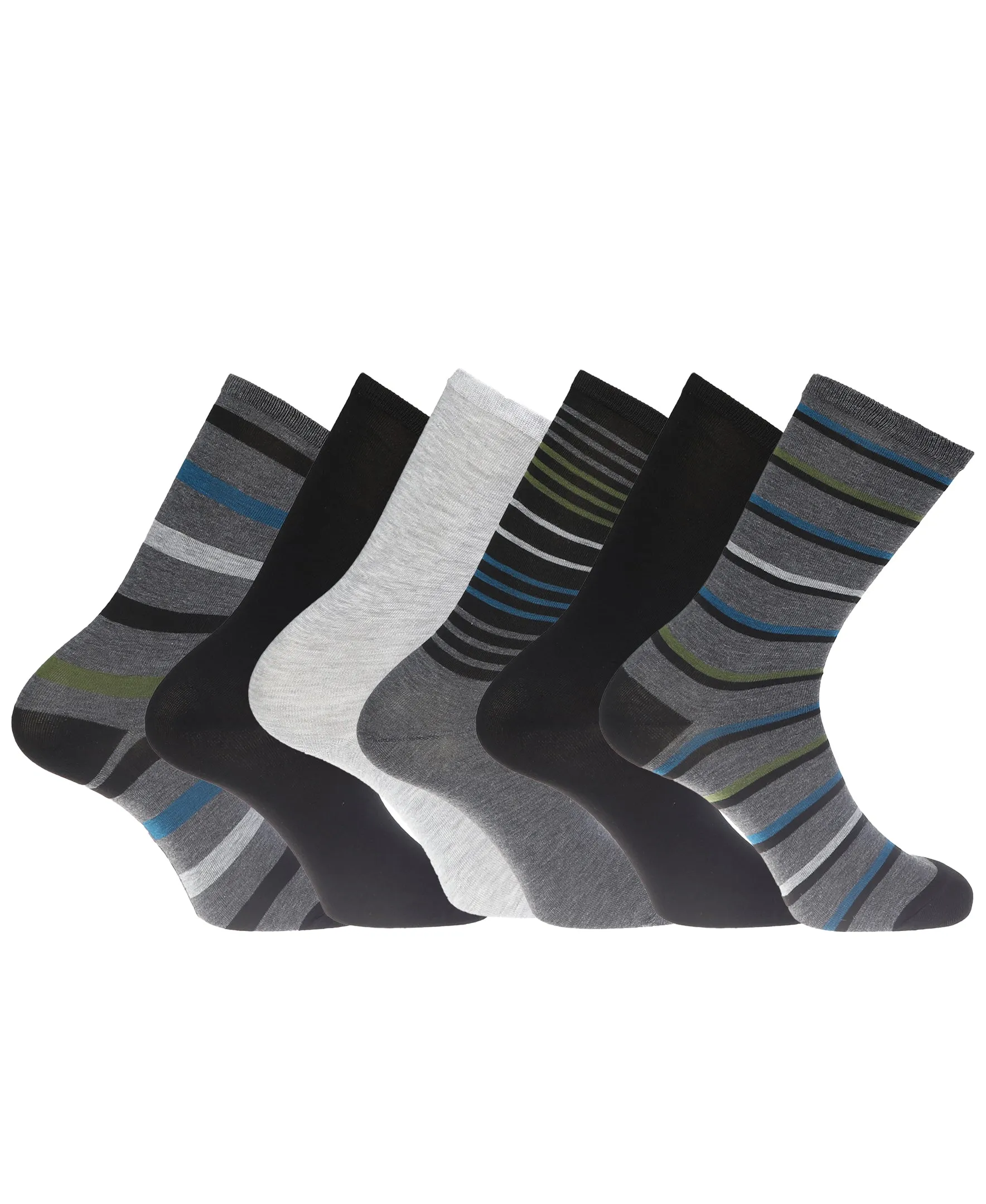 Dockers Men's Performance Socks - 3-Pairs and 6-Pairs Athletic and Dress Crew Socks for Men