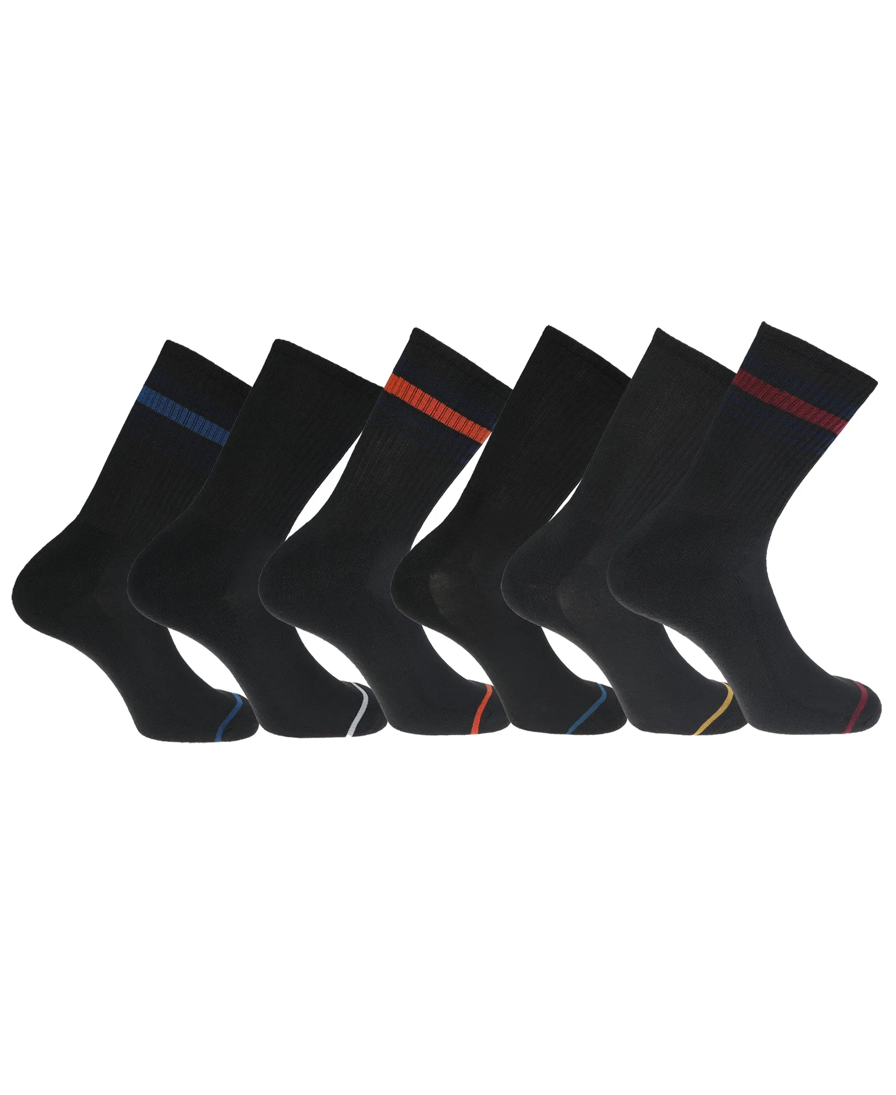 Dockers Men's Performance Socks - 3-Pairs and 6-Pairs Athletic and Dress Crew Socks for Men