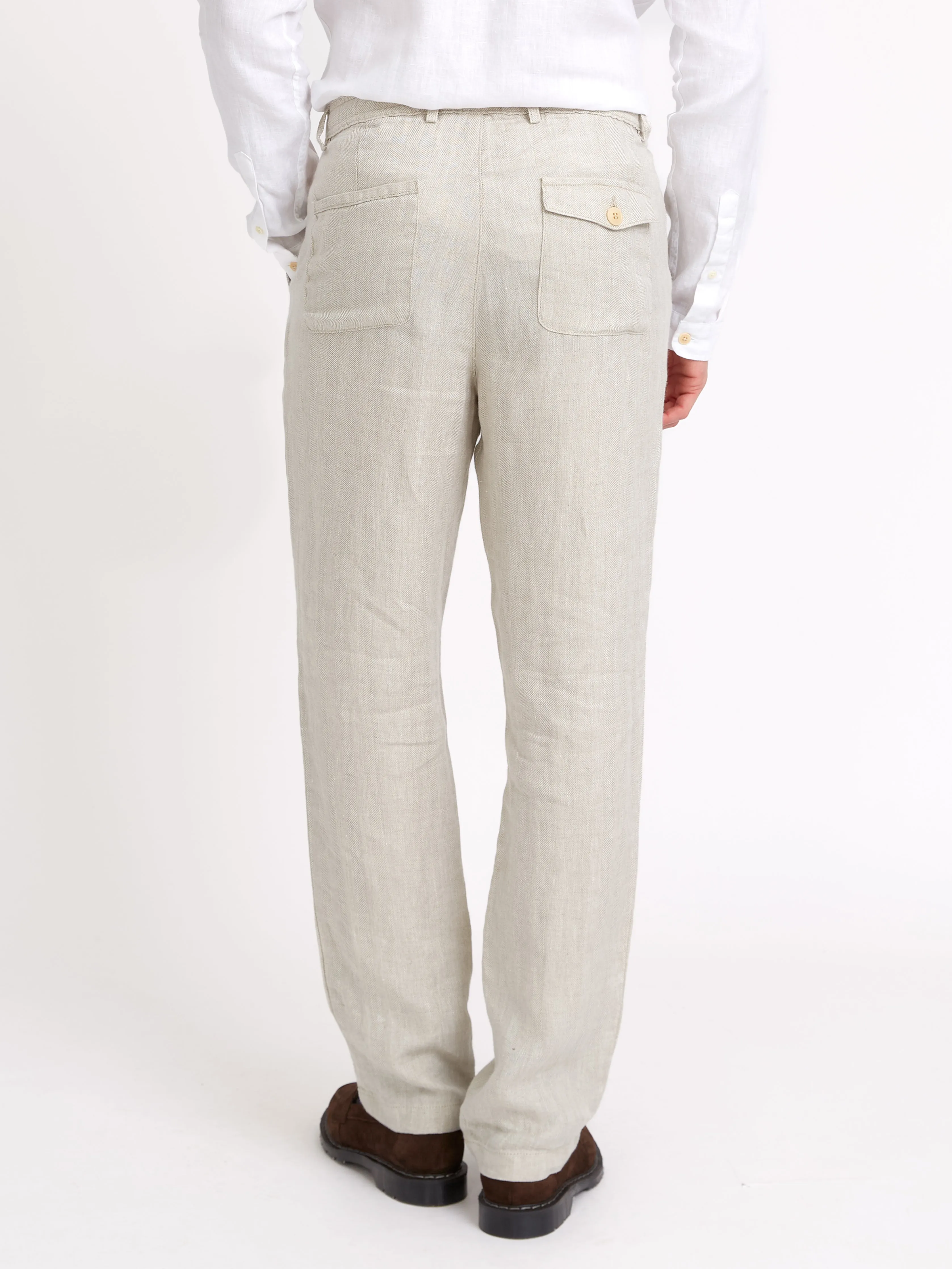 Drawstring Trousers Davidson Sand