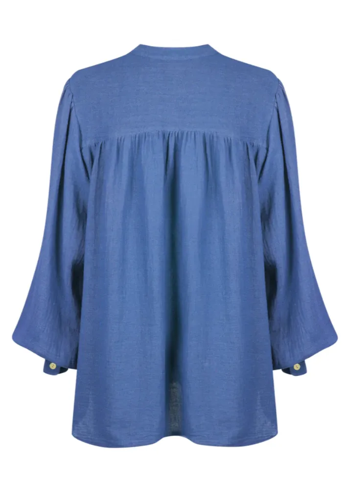 Edie Shirt Lapis Blue