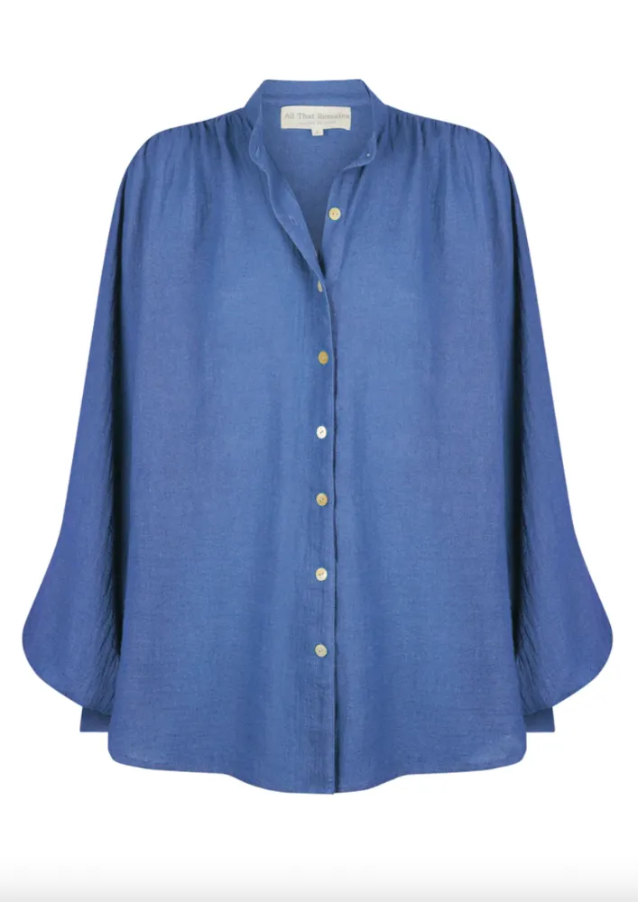 Edie Shirt Lapis Blue