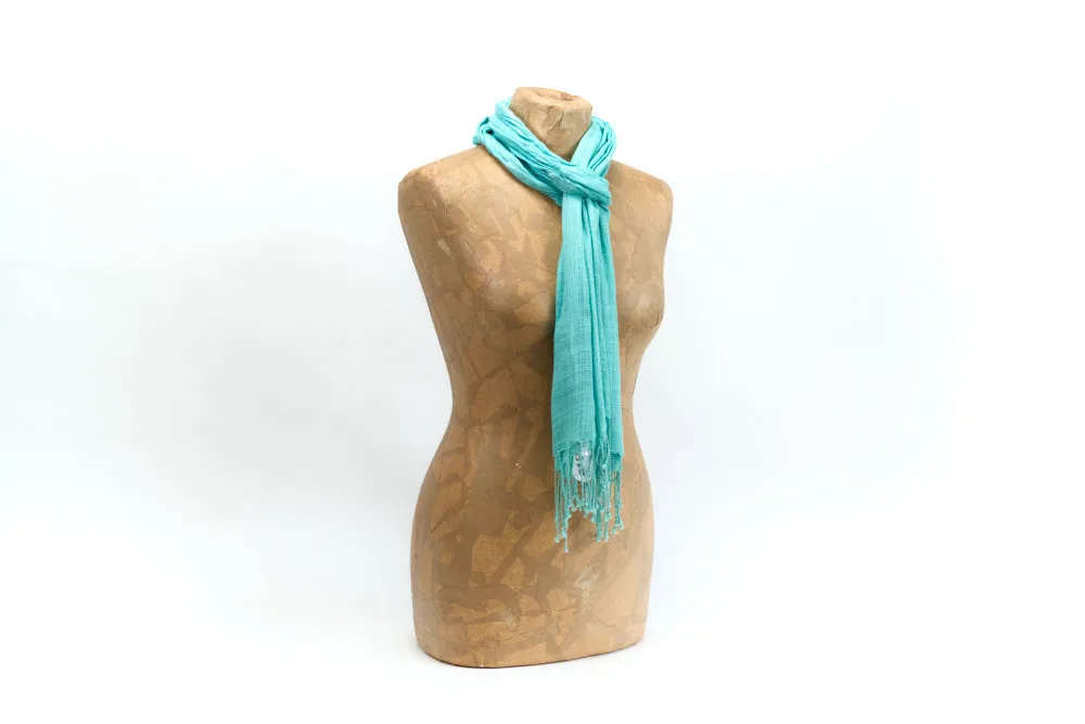 Eve Aqua Scarf