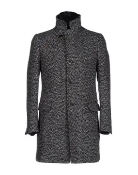 Fay Man Coat Black M INT