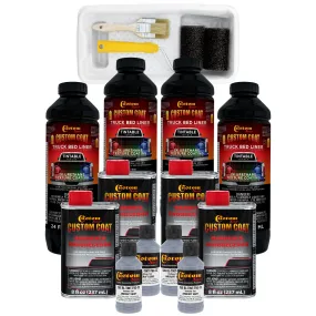 Federal Standard Color #36300 Aircraft Gray T92 Urethane Roll-On, Brush-On or Spray-On Truck Bed Liner, 1 Gallon Kit with Roller Applicator Kit