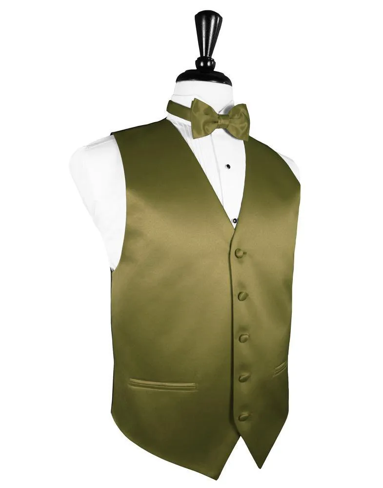 Fern Luxury Satin Tuxedo Vest