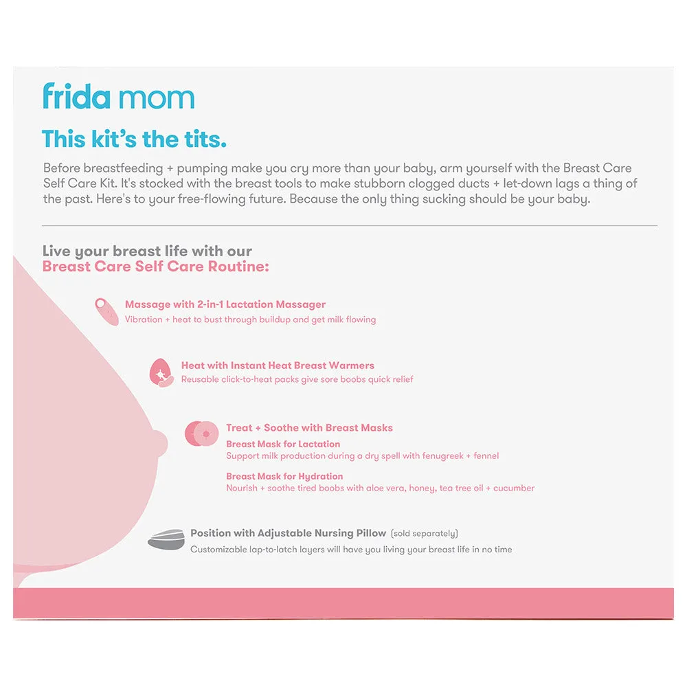 Frida Mom Breast Care Self Care Kit (9 Piece Set)