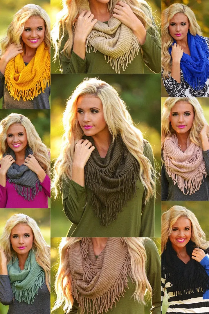 Fringe Or Foe Infinity Scarves