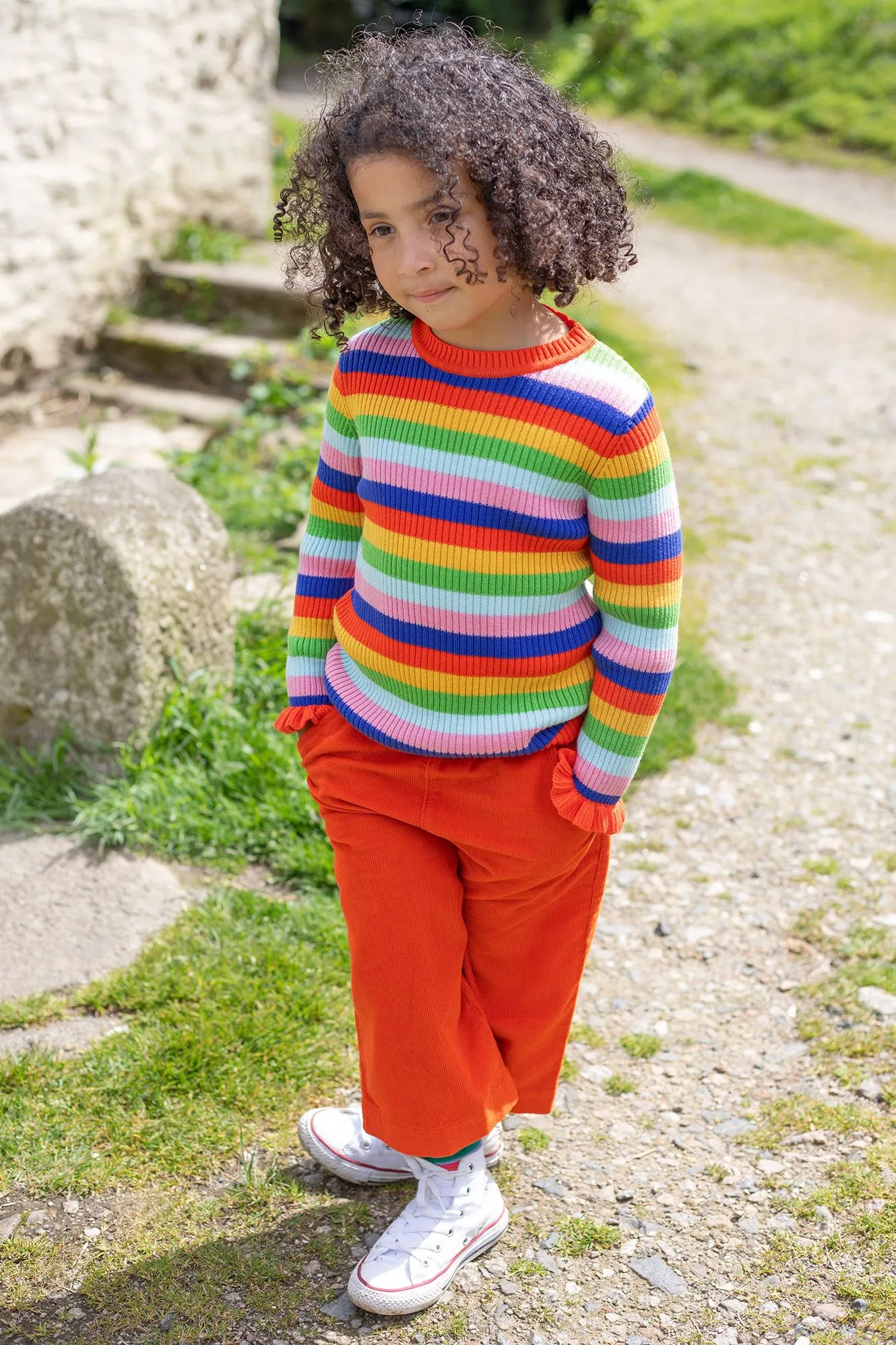 Frugi Girls Cord Culottes