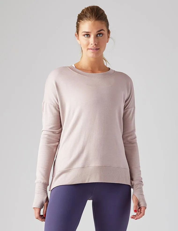 Glyder Lounge Long Sleeve - Adobe Rose