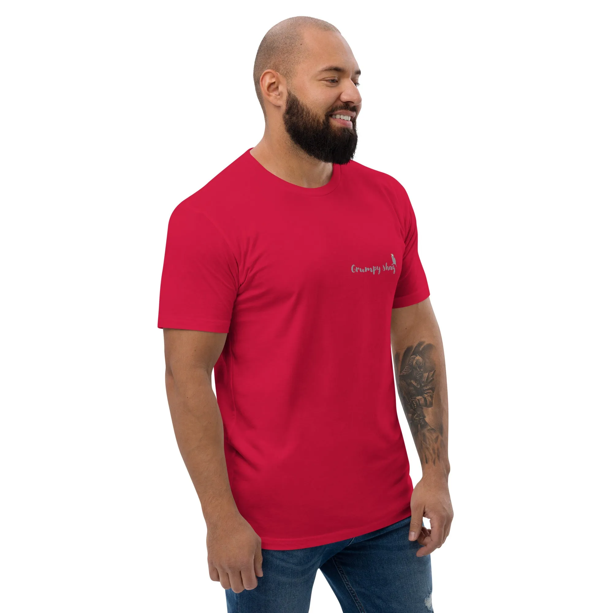 Grumpy shag Mens fitted Short Sleeve T-shirt