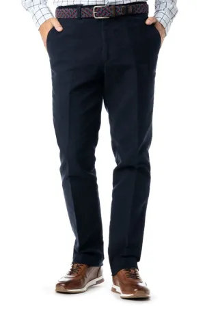 GURTEEN Epsom Moleskin Trousers - Navy