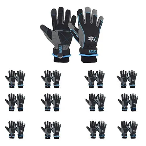 Handlandy Men Women Winter Gloves TouchScreen Ski Snowboard 8015 (6/12 Pairs)