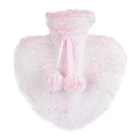 Heart Shape Hot Water Bottle Plush